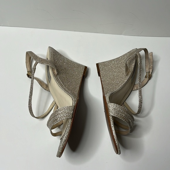 Touch Ups size 8 strappy, glittery wedges - Picture 4 of 9